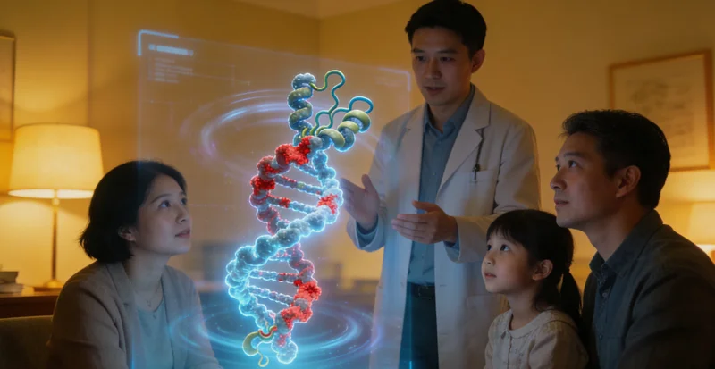 孟州林奇综合征家族遗传图谱咨询