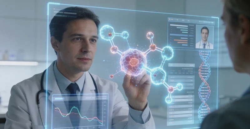 三亚医院医生与患者家属讲解基因