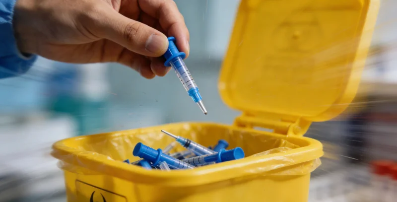 滦州或唐山地区妇幼保健院大楼外