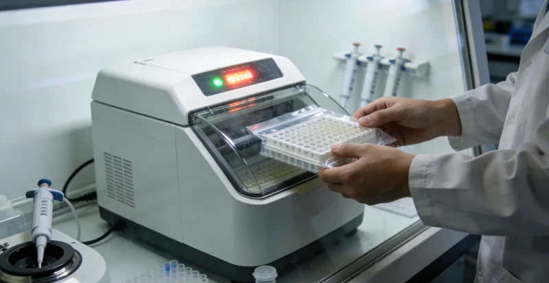 科左后旗父亲得知孩子健康后如释