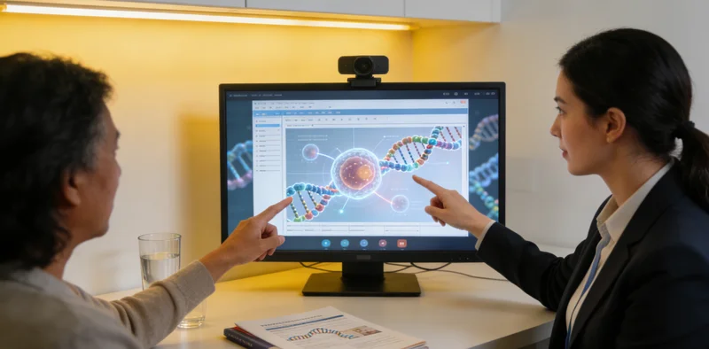 胶州遗传咨询师讲解基因检测报告