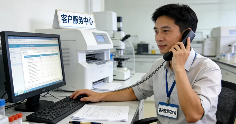 康定医生与咨询者解读基因检测报