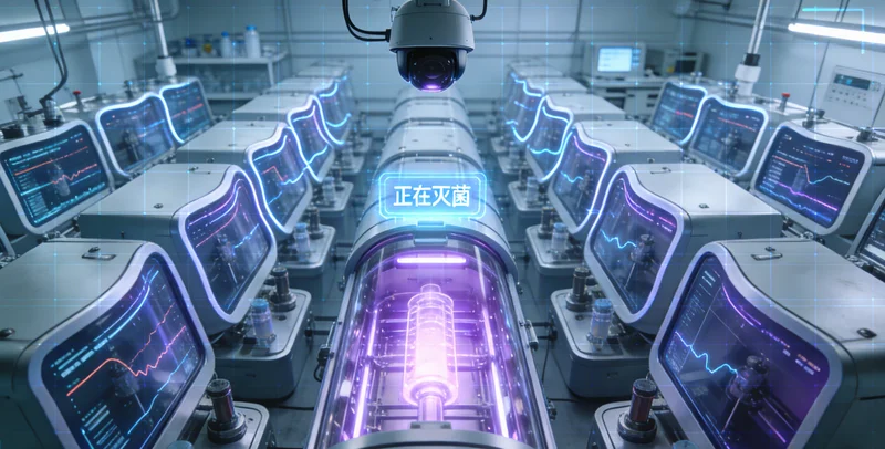 深圳分子诊断实验室内的基因测序