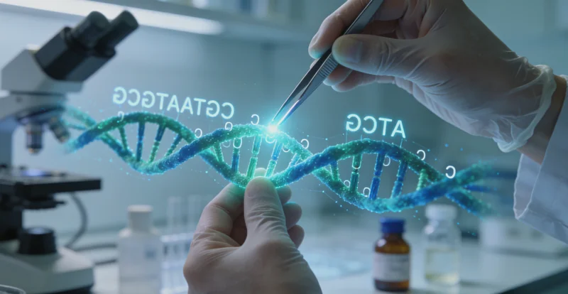 北京分子诊断中心专家在电脑前分