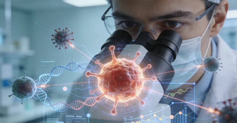 阆中医生与患者家属沟通基因检测