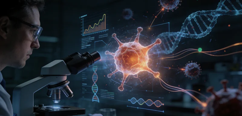 鸡西医院病理科医生进行HER2