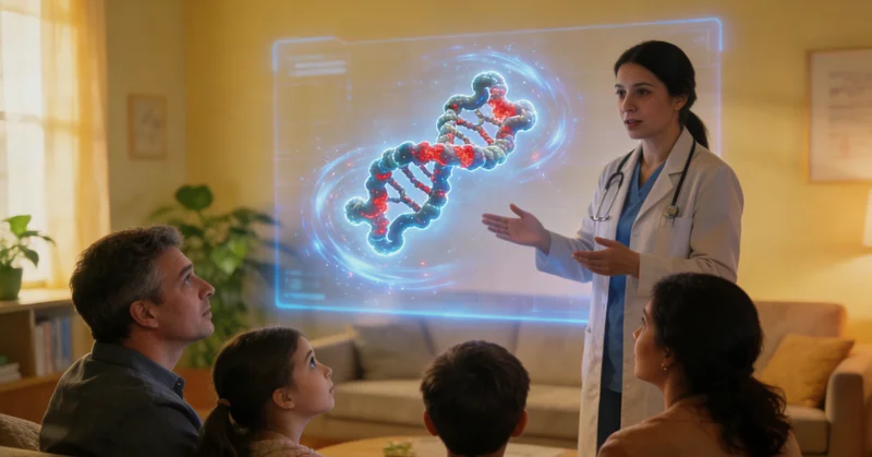 醴陵遗传咨询门诊医生与患者沟通