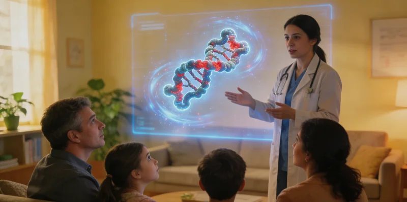 广汉家庭进行主动脉疾病遗传咨询