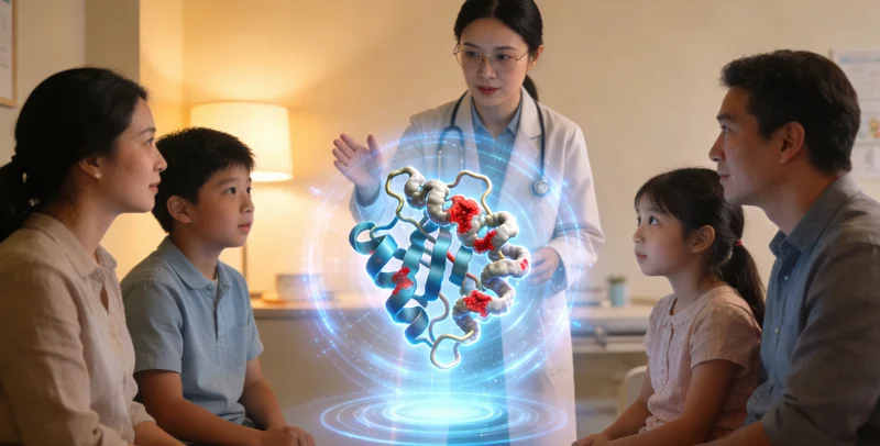 尚志遗传咨询师与家庭进行深度沟