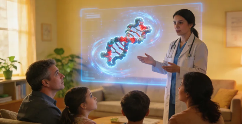 长春遗传咨询师与患者沟通绘制家