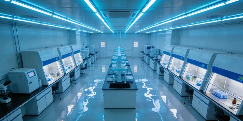 专业基因实验室进行DNA测序与