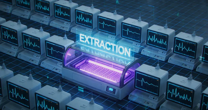 钦州护士为居民进行基因检测抽血