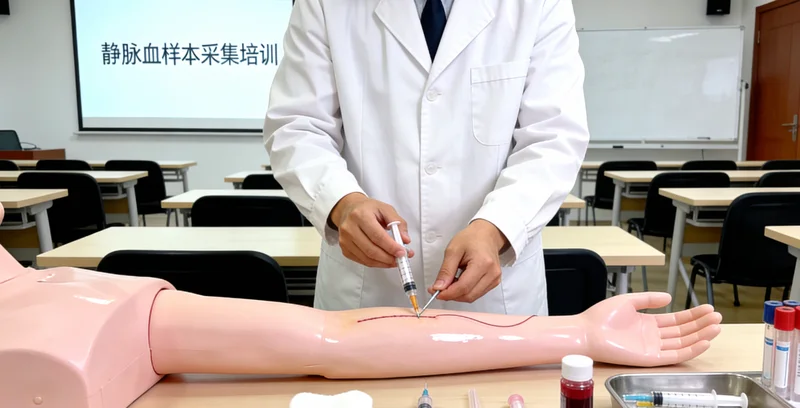 赤峰护士进行基因检测静脉血样本