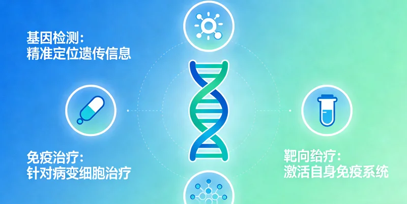 脑胶质瘤靶向治疗示意图展示药物