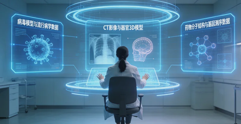 新民市民在医院进行遗传咨询