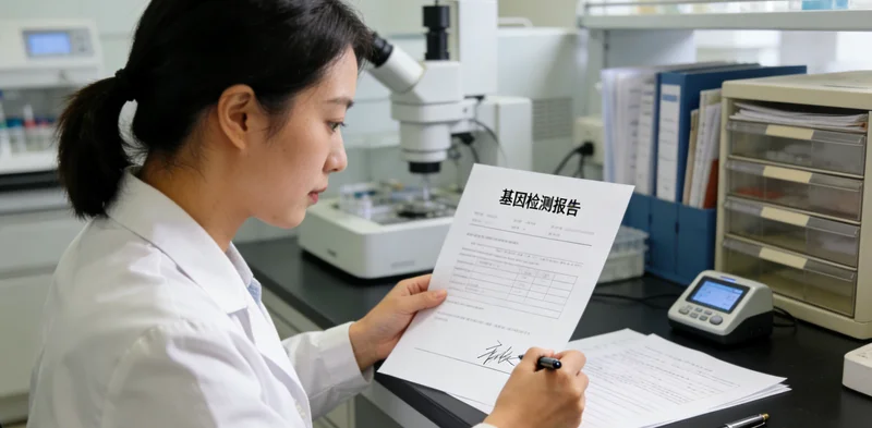 陆丰BrS基因检测报告关键结果