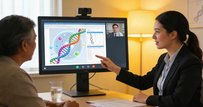 博乐遗传咨询门诊医生与咨询者沟