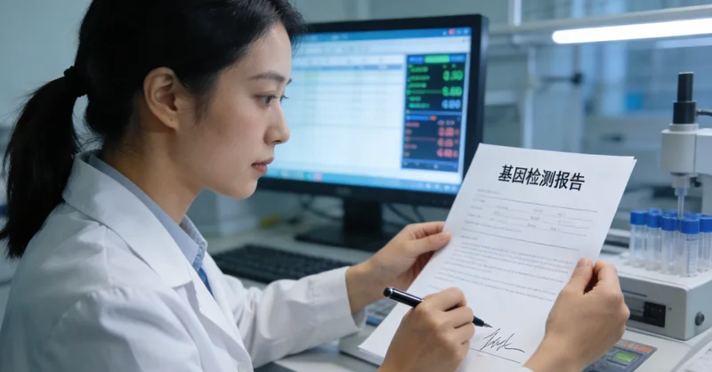 隆昌患者家庭讨论基因检测报告与