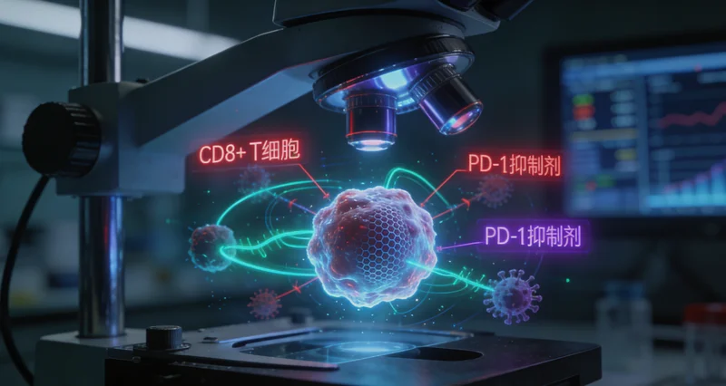 广州肝癌患者与医生共同查看基因