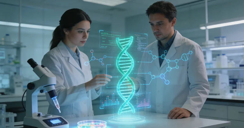 海东医生与患者家属沟通基因检测