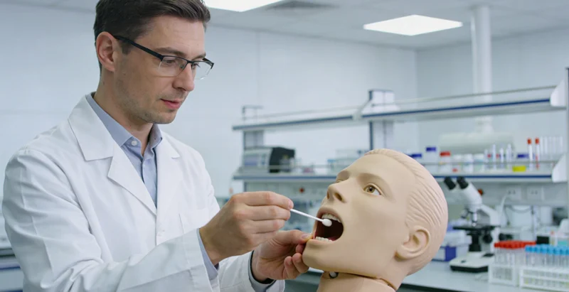 滨州女性进行无痛基因检测口腔拭