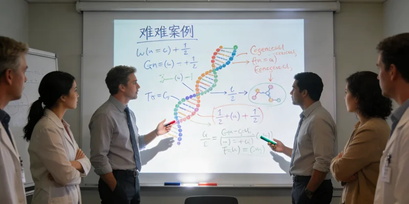什邡市民在医院科室咨询基因检测
