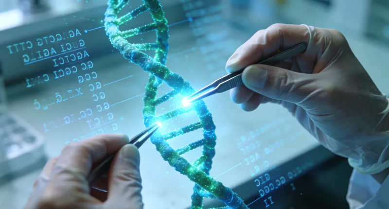 来宾基因实验室技术人员操作精密