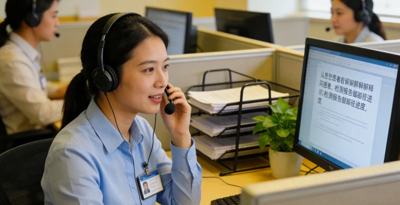 牡丹江市民向心内科专家进行遗传