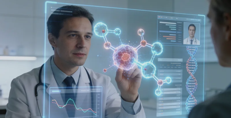 邵武医生向患者解读基因检测报告