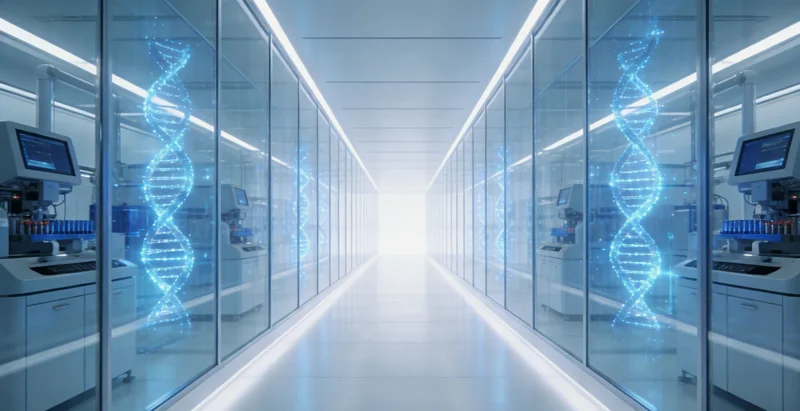 莫旗居民进行无创基因检测采样