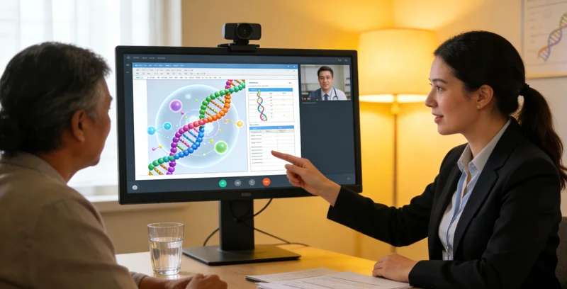 临汾医生为检测者解读基因报告并