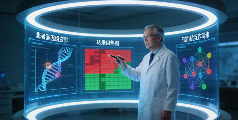 长垣医生与患者进行基因报告解读