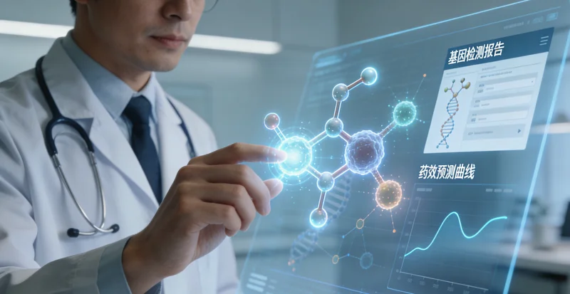 高通量基因测序实验室内部，技术