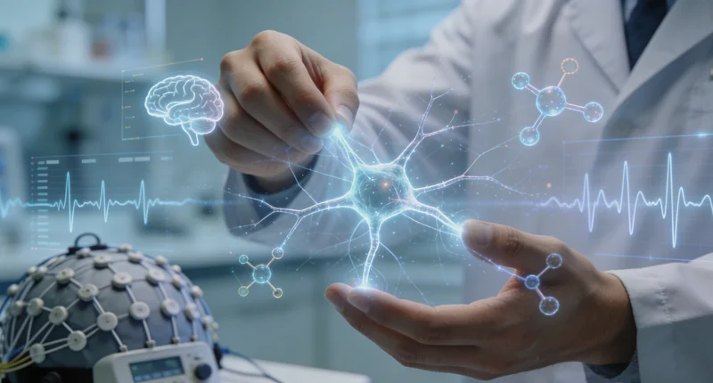 明光家庭进行遗传健康咨询场景