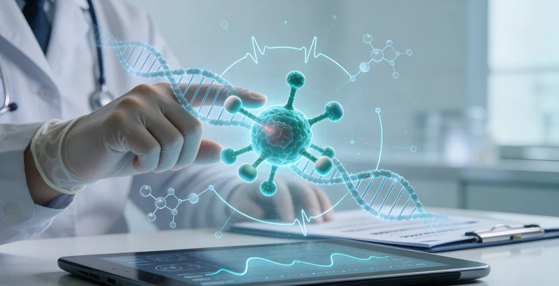 抚顺市民在医院进行遗传咨询场景