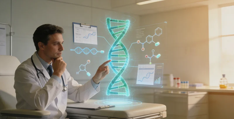 富锦脑肿瘤病理切片显微镜下视图