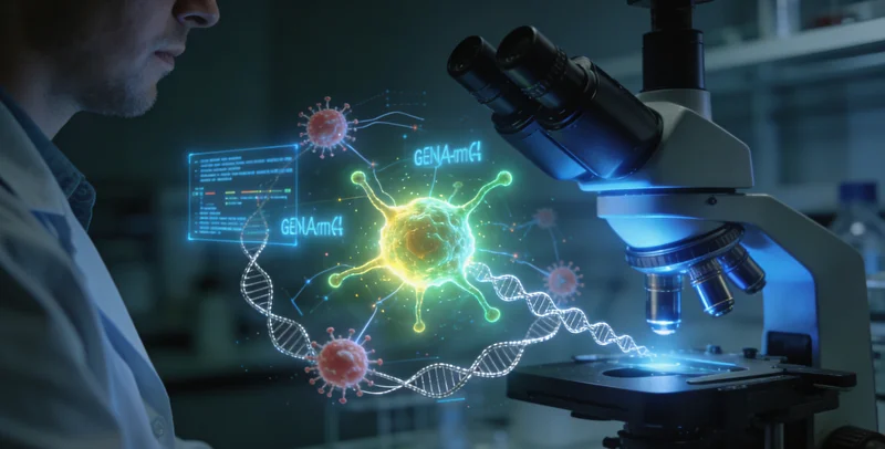 专业实验室进行基因测序数据分析