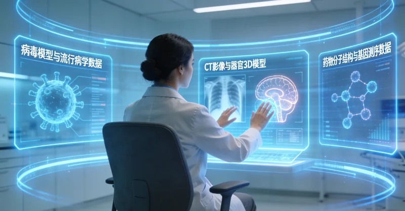 潜江医生与患者家属沟通脑部病情