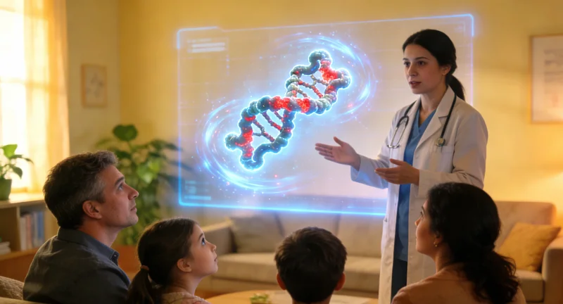 滨州遗传咨询师为家庭解读基因检