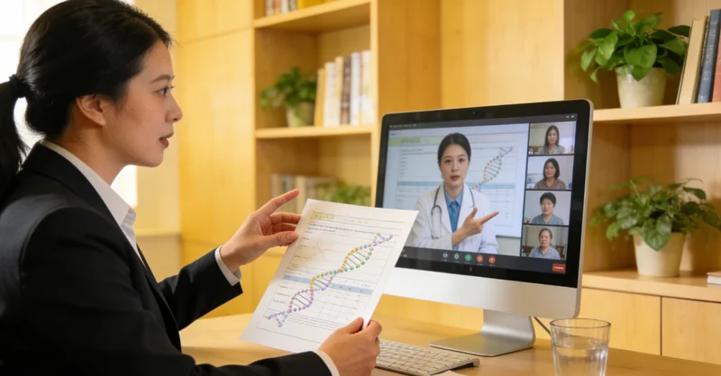 忻州患者与医生进行遗传咨询沟通