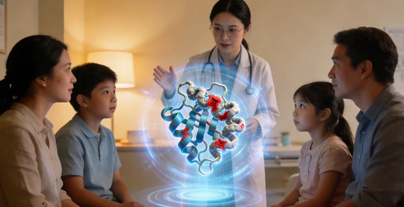 温州家庭与遗传咨询师进行面对面