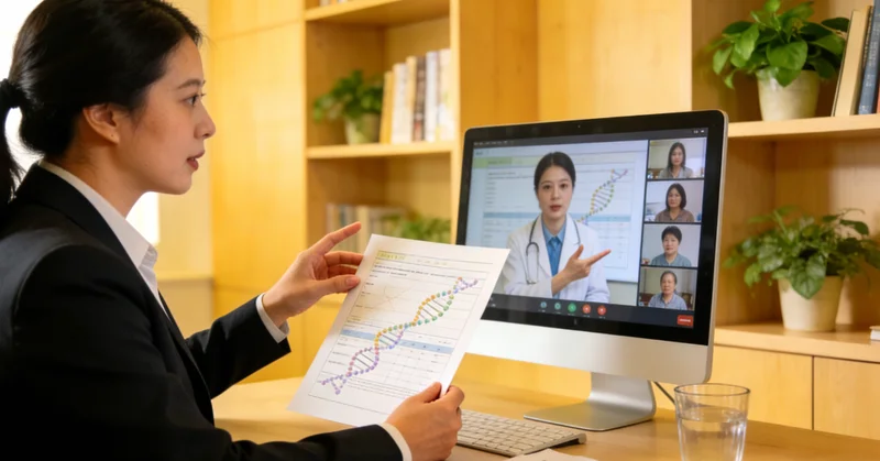 中卫遗传咨询师解读基因检测报告