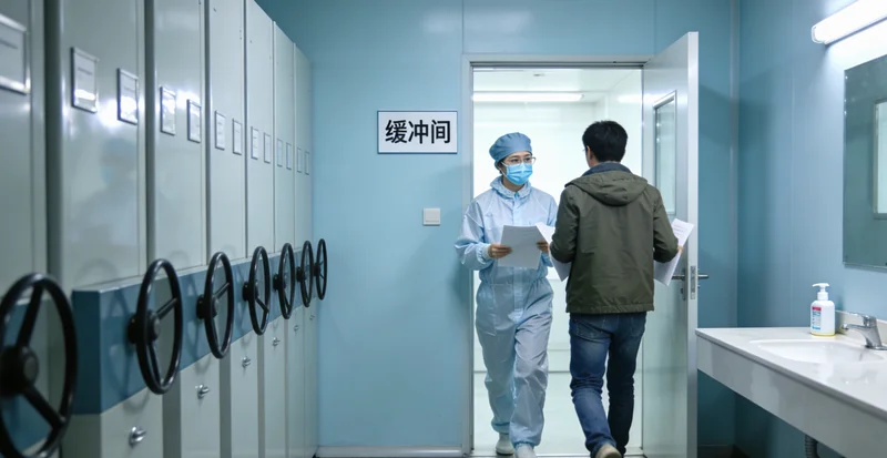 四子王旗中年男性接受甲状腺超声