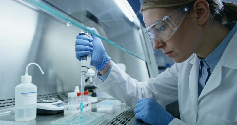 果洛州护士为居民进行基因检测采