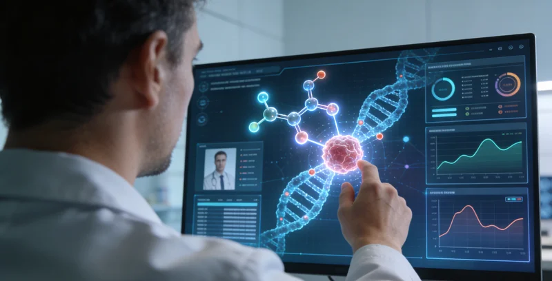 乌中旗医生为患者解读肺癌基因检