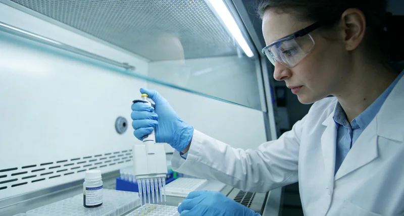 吴忠护士进行无创血液样本采集