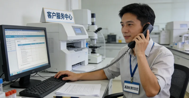 焦作医生与咨询者解读基因检测报