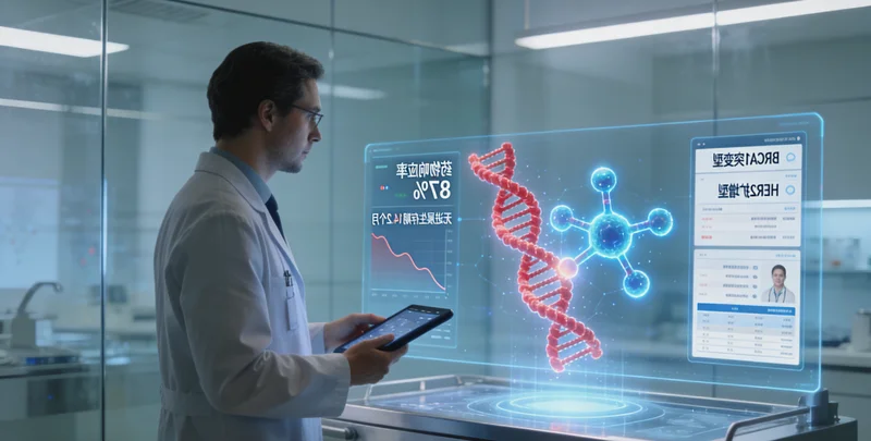 潜江肿瘤基因检测原理示意图