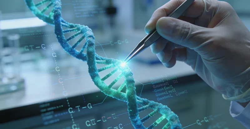 赣州基因检测实验室内部工作场景