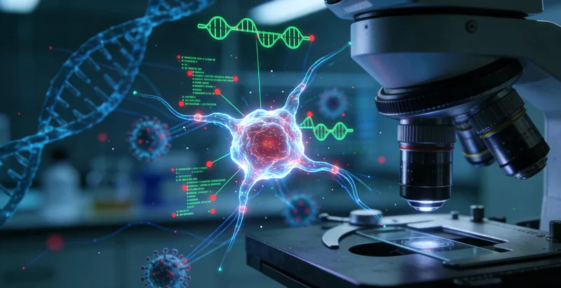 基因检测实验室进行高通量测序数